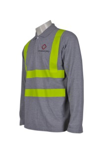 D147 團體長袖反光衫 設計選擇 工業反光制服 工程制服司 工程制服生產商  焊接 五金